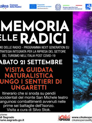 21/09 Visita guidata naturalistica lungo i sentieri di Ungaretti